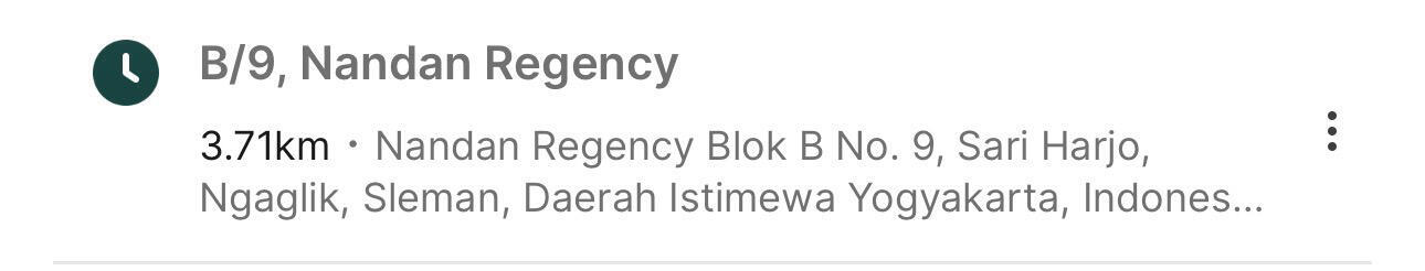 📍 Grab · B/9, Nandan Regency