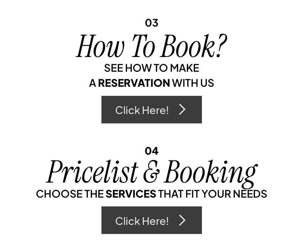 Tekan tombol 'Click here!' di pricelist &amp; booking